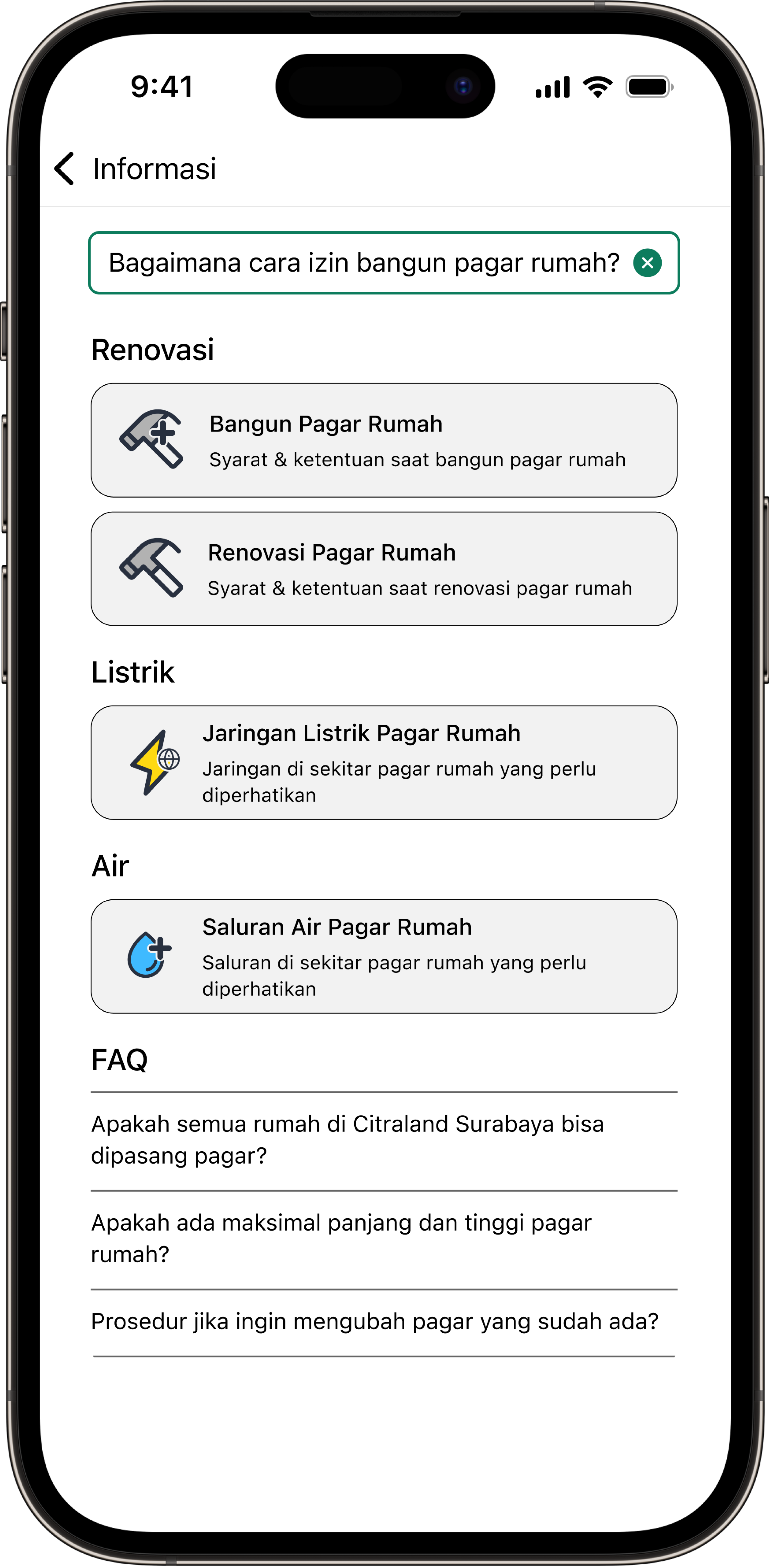 Information Hub Interface 2