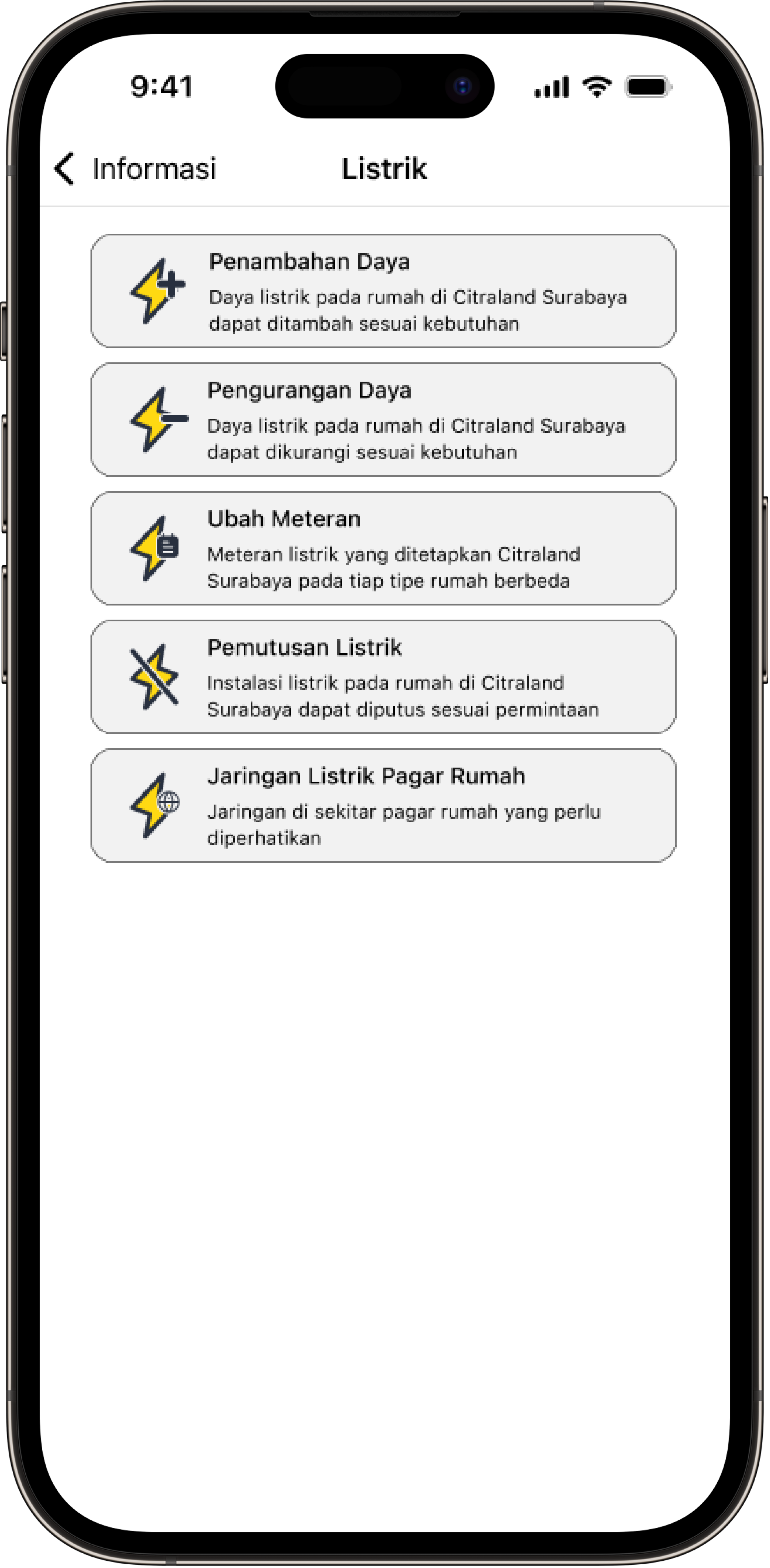 Information Hub Interface 4